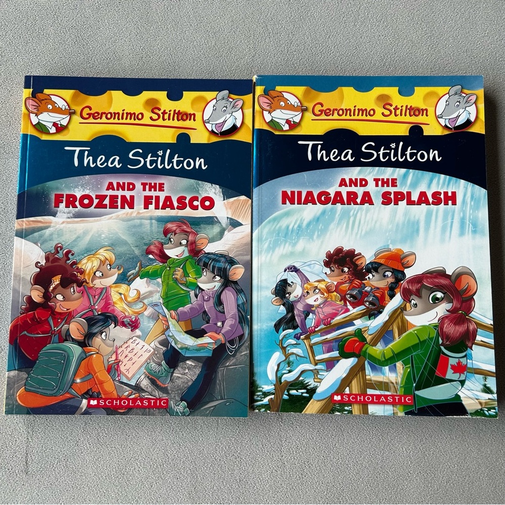 Set of 2 ~ Thea Stilton ~ Paperback